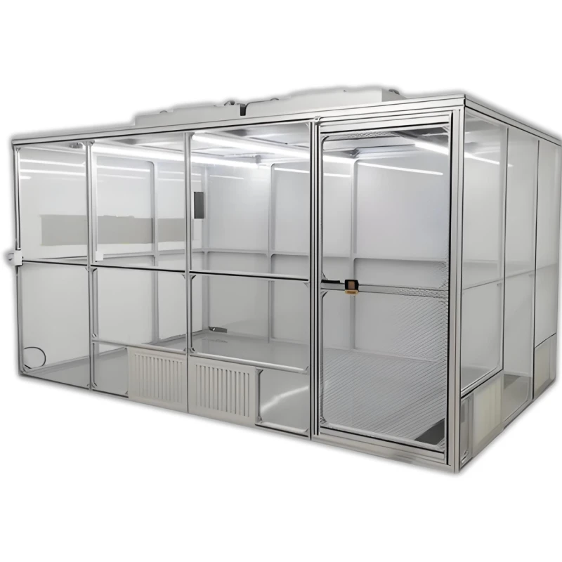 cabine limpa acrílico / recinto limpo acrílico