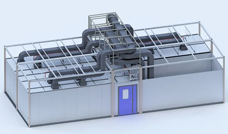Sala limpa modular