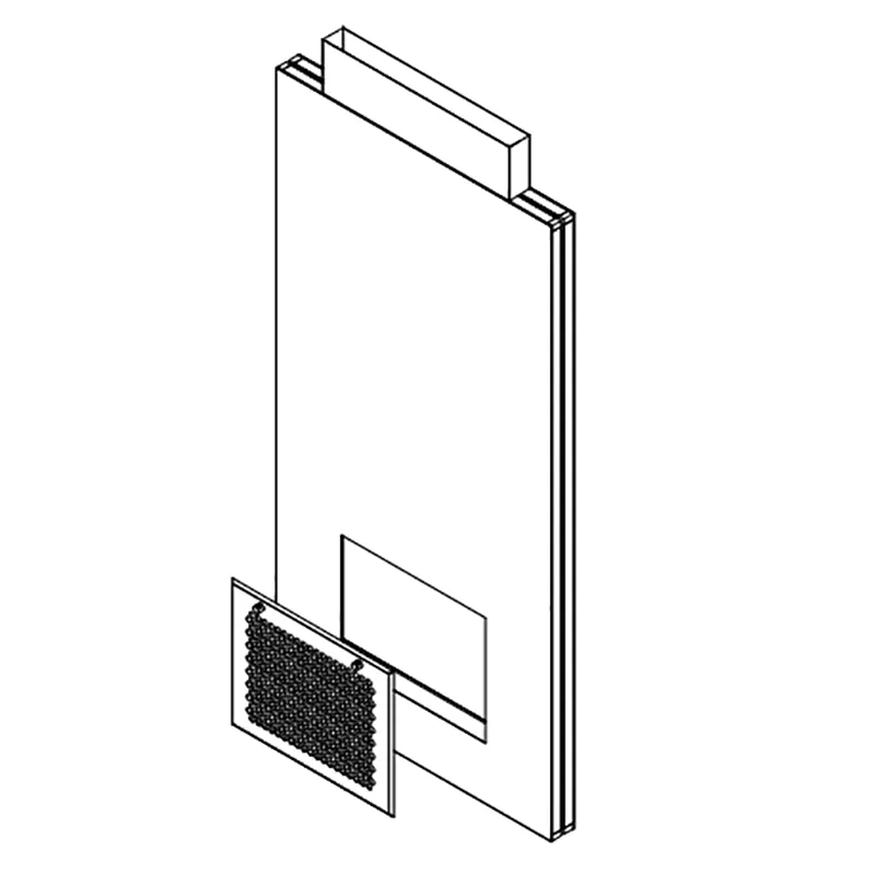 Painel de sanduíche ventilado